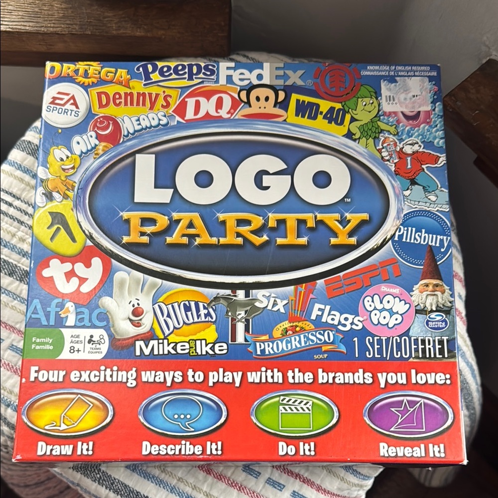 Logo Party Board Game